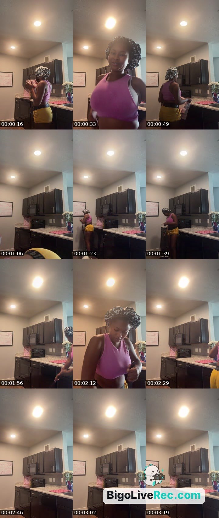 Bigo live: Bleaching my whole dam house 😭 by @Chynadamoshated