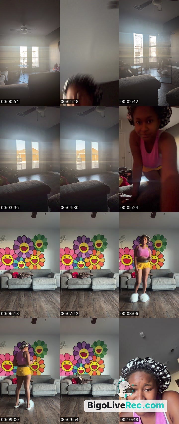 Bigo live: Bleaching my whole dam house 😭 by @Chynadamoshated