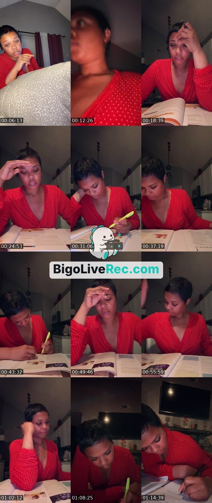 Bigo live: #BlackExcellenceAlways Do my home work w/ me  by @Indiibby