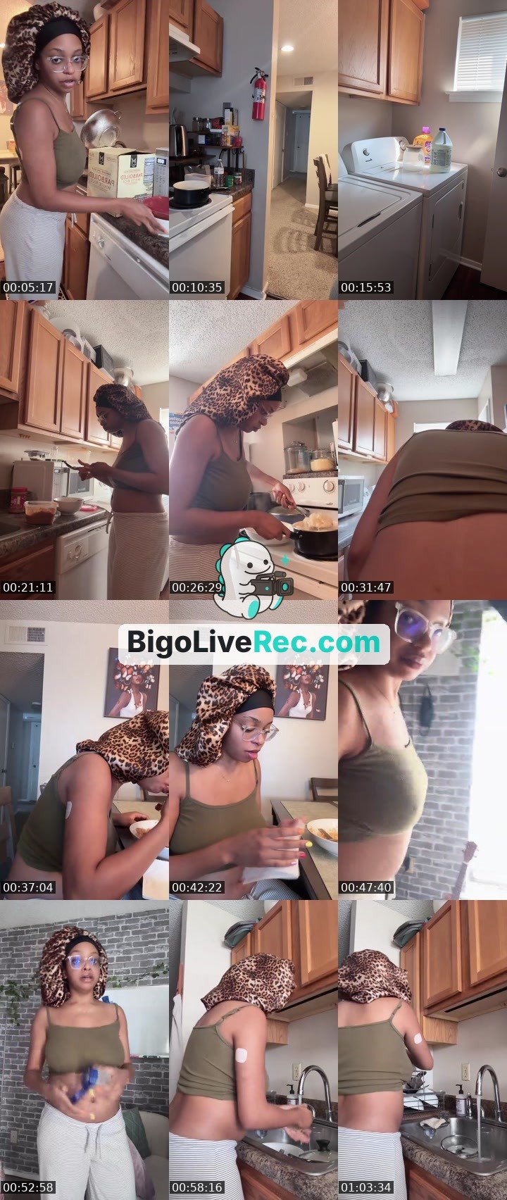 Bigo live: cook w/ me  🥩✨🧂 by @LexTheGift