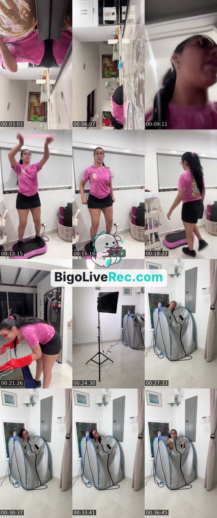 Bigo live: #HeadToBIGO Baking & workout  by @marythepsychic
