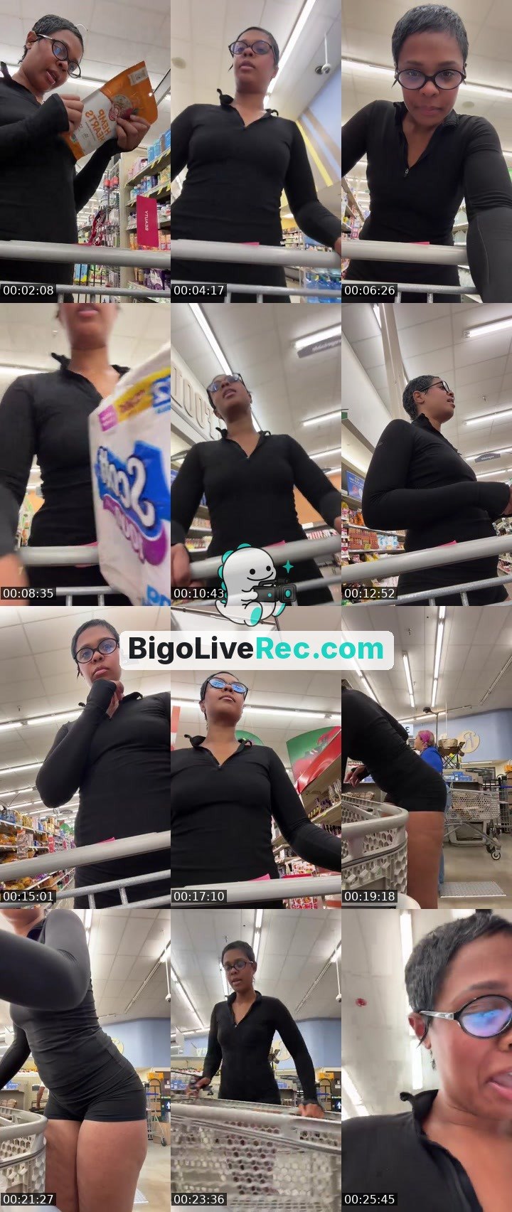 Bigo live: Grocery shop w/ me💕 by @Indiibby
