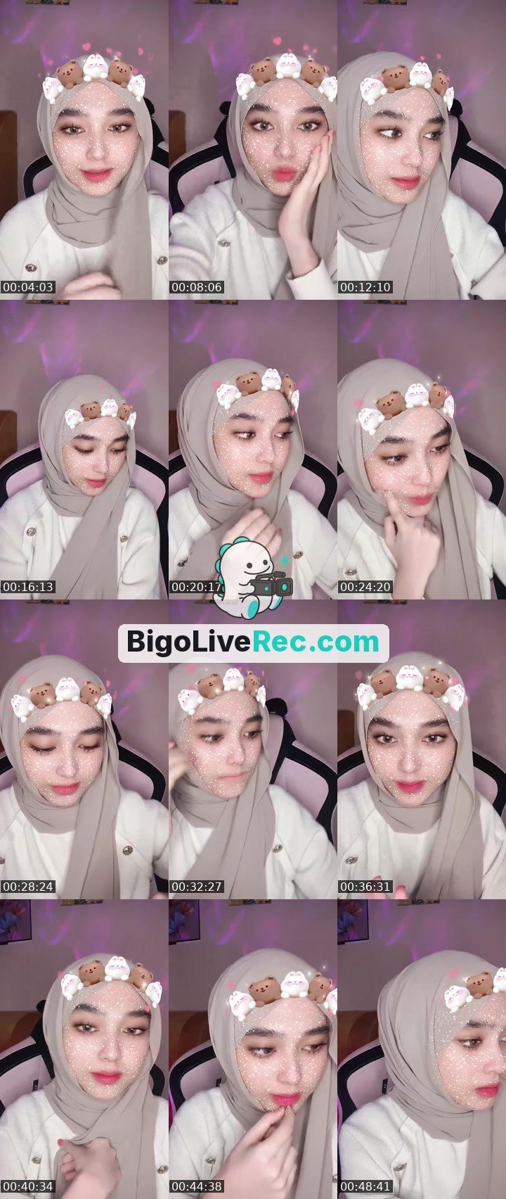 Bigo live: bismillah 🤍 by @frsha