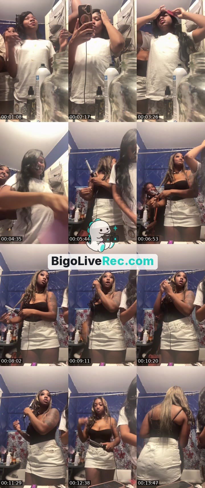 Bigo live: Do hair w me by @1innocent_