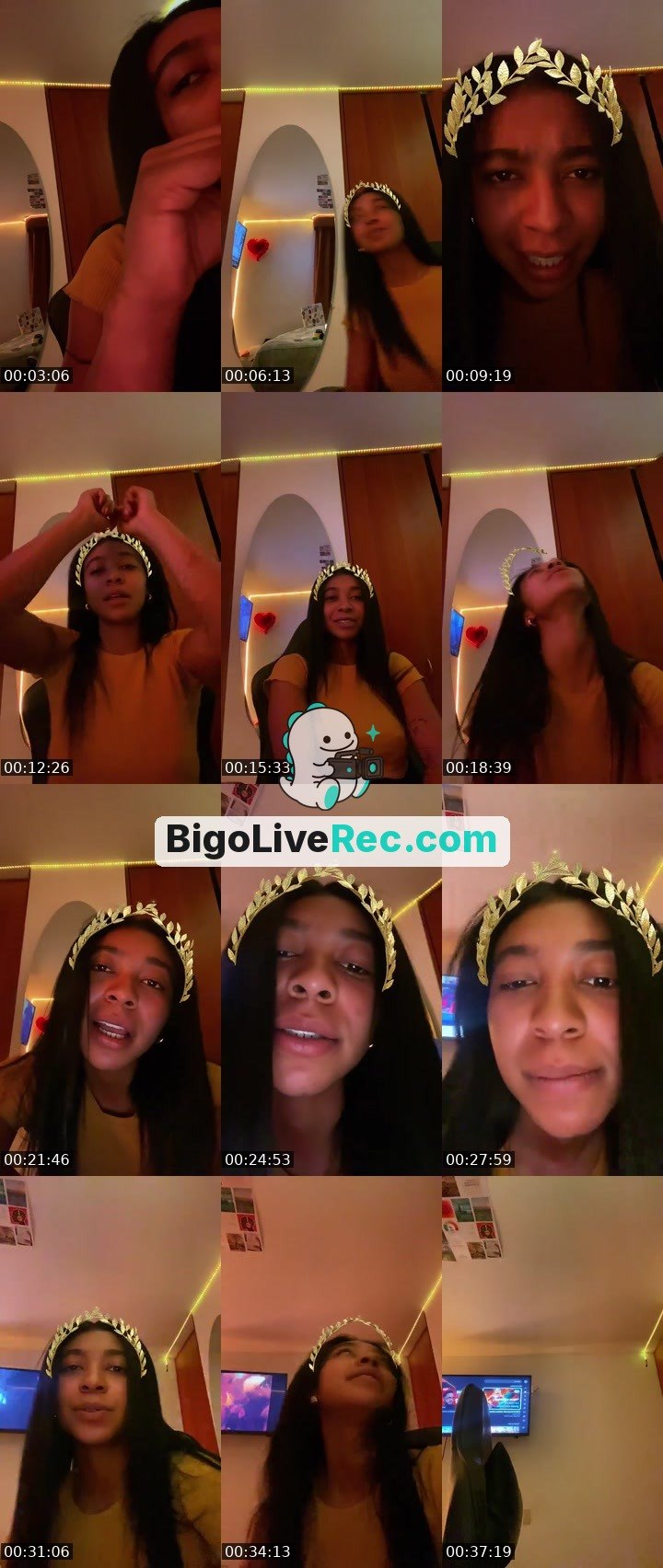 Bigo live: #Beauty HELLOWEEN🖤👻 by @Fitgirl11.