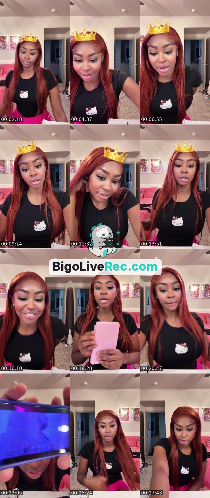 Bigo live: #TrendingonBIGO You missed me? 👀🩷 by @RoweDeville