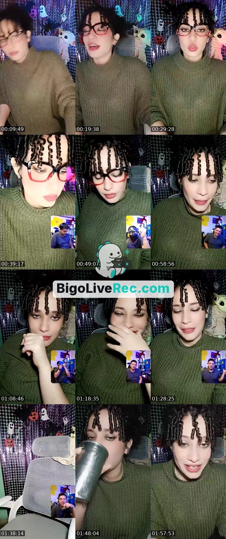 Bigo live: 💀👻👽🧠🤡👹 by @Atenea.boom