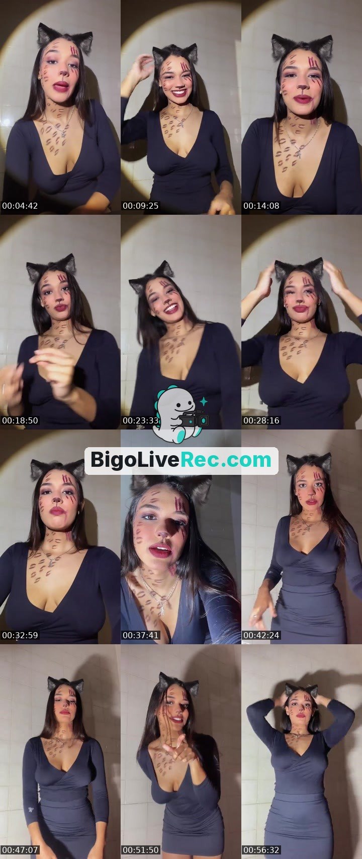 Bigo live: #charmer hi babys, day halloween🤎🐆 by @cellinex