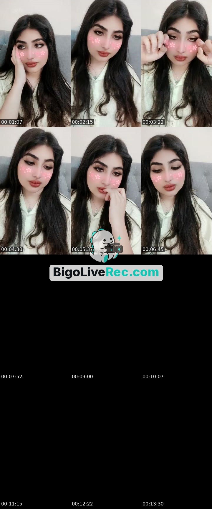Bigo live: #جمال 🖤 by @1076668812