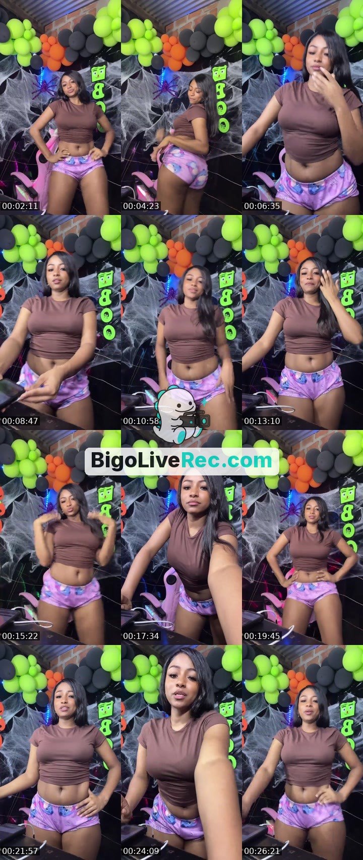 Bigo live: Ven aquí estoy 🎃🎉💕 by @girlwendy